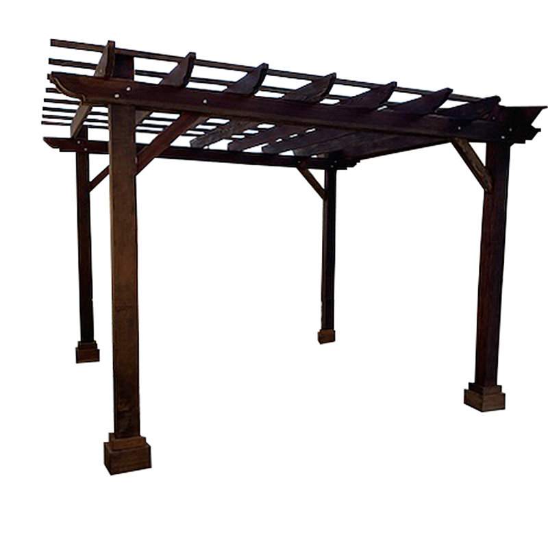 Pergola de couleur unie Mission, Abri pour voiture l 10 pi. x P 12 pi. po