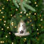 Polar Bear In Snow Glass Globe Christmas Ornament - 4.75"