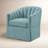 Milnor Sanibel Skirted Swivel Accent Chair-810604552