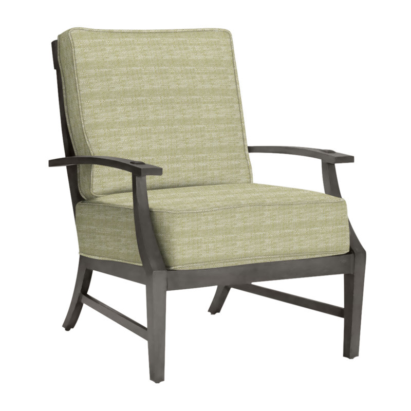 Méridienne Croquet, Gris ardoise, Welt, Sunbrella® ‑ Arbor Chambray colombe