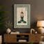 Yoga Meditation Pose Modern - Wrapped Canvas-99855173-99855216