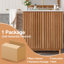 Meuble-lavabo et lavabo peu encombrant
