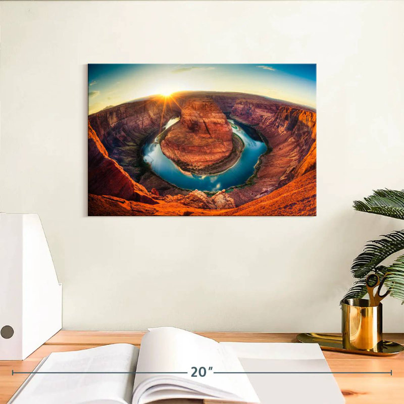 Paysage d'Alvord Glen Canyon, H 8 po x l 12 po