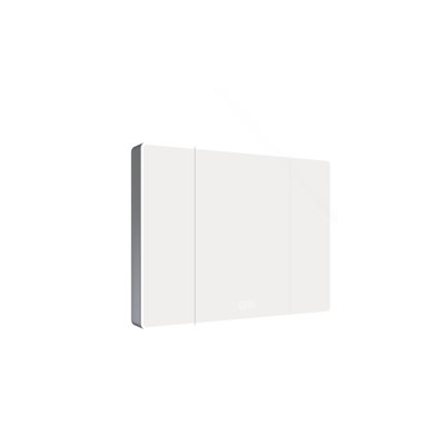 Aluminium Medicine Cabinet Mirror, 35 X 28 Inches Medicine Cabinet With 3 Colors LED Light And Defogging Function, Bathroom Mirror Cabinet With Cosmetic Storage Rack And Hair Dryer Holder