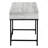Computer Desk, Home Office, Laptop, Storage Drawers, 48"L, Work, Grey Laminate, Black Metal, Contemporary-316264170