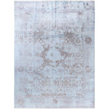 Overdyed One-of-a-Kind 9' 1" X 12' 2" Hand Knotted Area Rug
