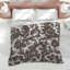 Édredon floral à motif damassé-132782399