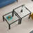 Amose Glass Top Nesting Coffee Table-1556825875