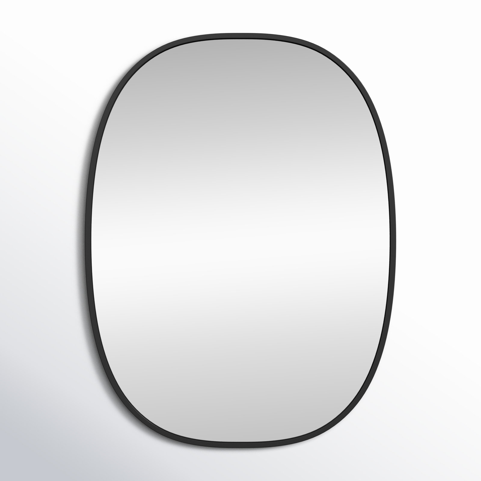 Sabine 30" Accent Mirror, Black, 40" x 30"