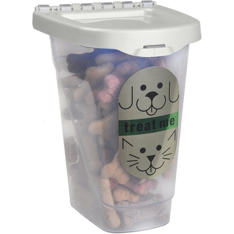 Pets Airtight Dog Treat Container And Cat Food Storage Capacity