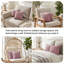 Ensemble de 2 taies décoratives matelassées en microfibre à bordure carrée avec bords passepoilés Southano Fine Linens, lot de 2, 18 po x 18 po, lavande-399142832-399142843