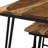 Indoor End Table, End Table, 3-Piece Nesting Table With Hairpin Legs