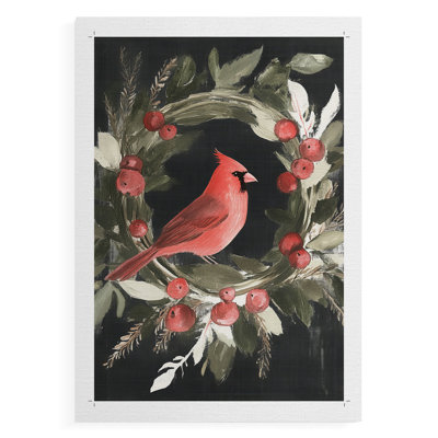 Christmas Holiday Art LIX -Canvas Print Only - NOT FRAMED