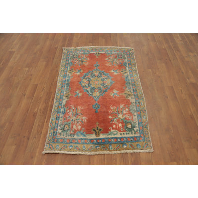 Handmade Wool Traditional Rug 3x4
