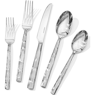 30-Piece Stainless Steel Flatware Set, 18/10 Food-Grade Silverware With Brushed Finish, Service For 6, Dishwasher Safe And Rust Resistant Cutlery Set For Home And Entertaining