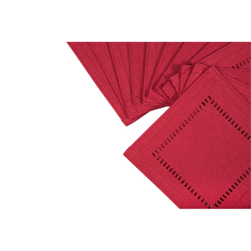 Melrose Square Coasters, Red