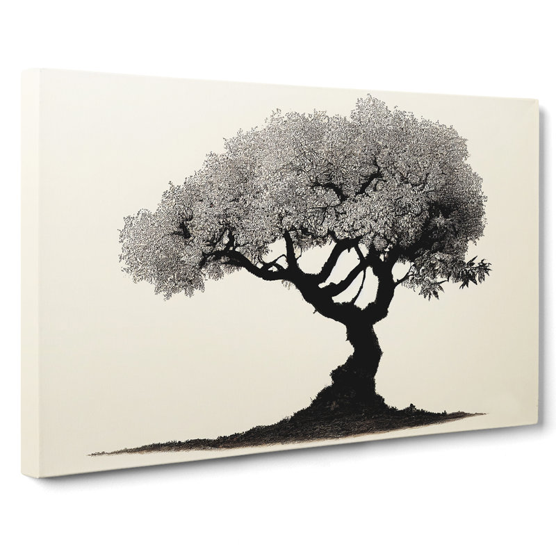 Fanciful Apple Tree - Wrapped Canvas, 40cm H x 60cm W x 3cm D