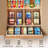 8 Pack Stackable Can Organizer for Pantry Cabinet Food Storage