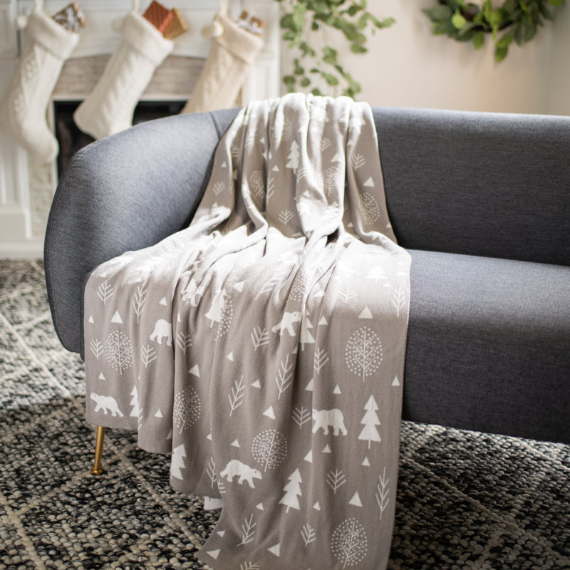 Twickenham Plain Weave / Muslin Throw Blanket