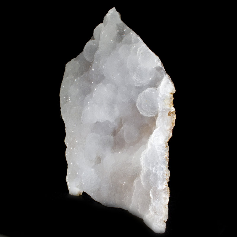Calcédoine translucide botryoïde