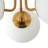 Nathon Glass Semi Flush Mount