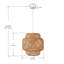 Luminaire suspendu 3 couches vigne