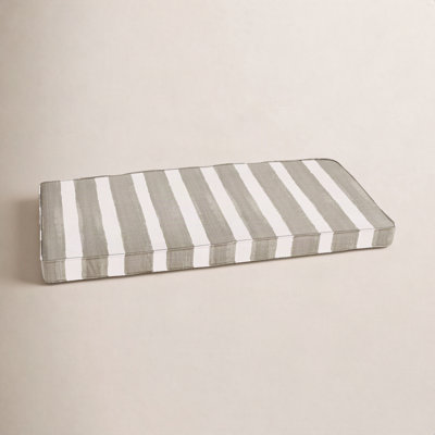 Gia Striped Indoor/Outdoor Bench Cushion