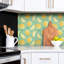 Chandlor 50 x 100 cm PVC Tile in Yellow
