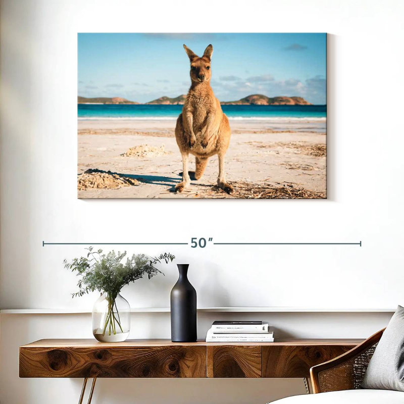 Kangourou Crowle Lucky Bay, H 26 po x l 39 po