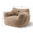 Compression 37"W New Teddy Fabric Adult Bean Bag Chair-51366613