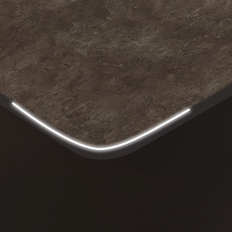 Table de salle à manger pour petit appartement, H 29,5 po x L 55,10 po x l 31,4 po