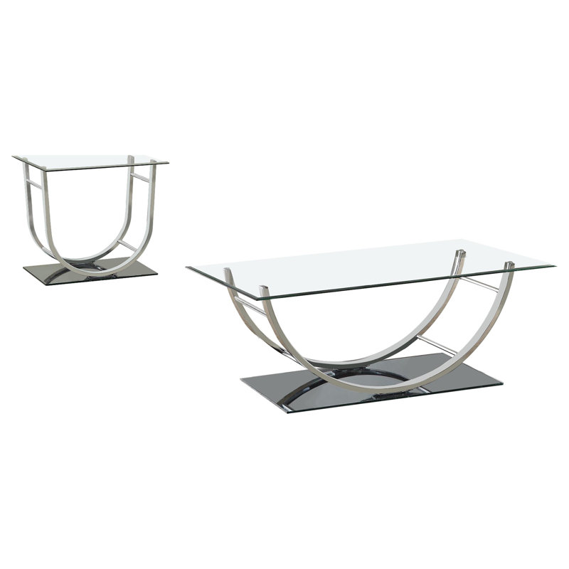 Ensemble de tables basses et de tables de bout Obara, 2 pièces: table de bout, table basse