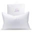 Oreiller luxueux en duvet d'oie naturelle de style hôtel - housse 100% coton, plus de 1000 bourre, peluche et soutien, taille standard / grand (ensemble de 1)-1477167681-1496878430-1496878424