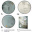 Minimalisme gris, surface lunaire 5 - Tachisme, art mural-402750134-402750135