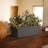Dura Cotta Traditional Plastic Indoor/Outdoor Rectangle Window Box Planter with Attached Saucer-1634906267-1663752628