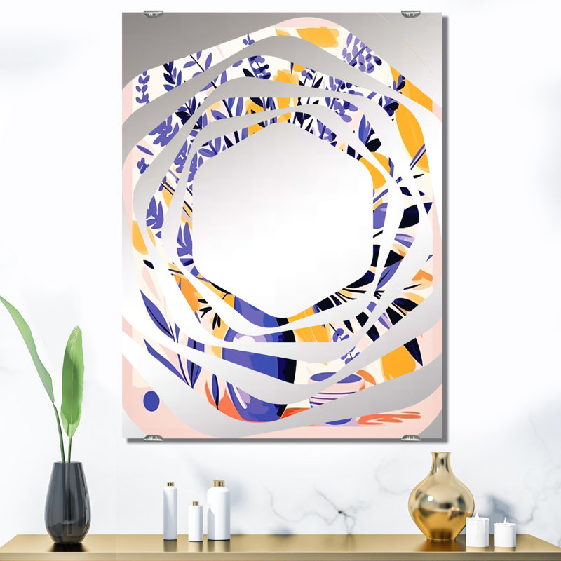 Miroir mural Sirkin - Boho Pottery MIR141499, 40 po x 30 po