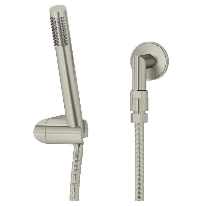Pomme de douche portative complète, Nickel satiné