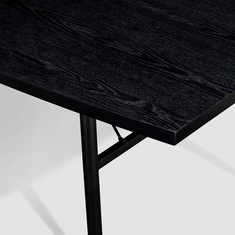 93.98Cm Dining Table, Black