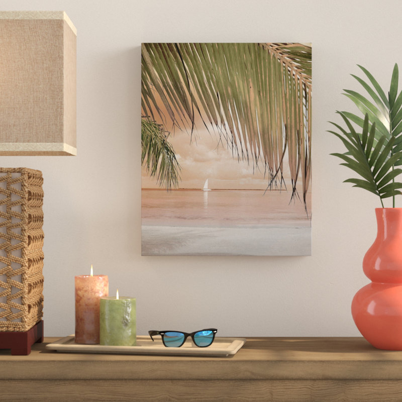 « west coast paradise », reproduction de photo sur toile tendue, H 16 po x l 20 po x P 1,5 po