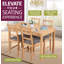 4 - Person Solid Oak Dining Set-87460562