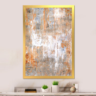 Art moderne gris et bleu II 2FDP47730