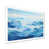 White Single Picture Framed