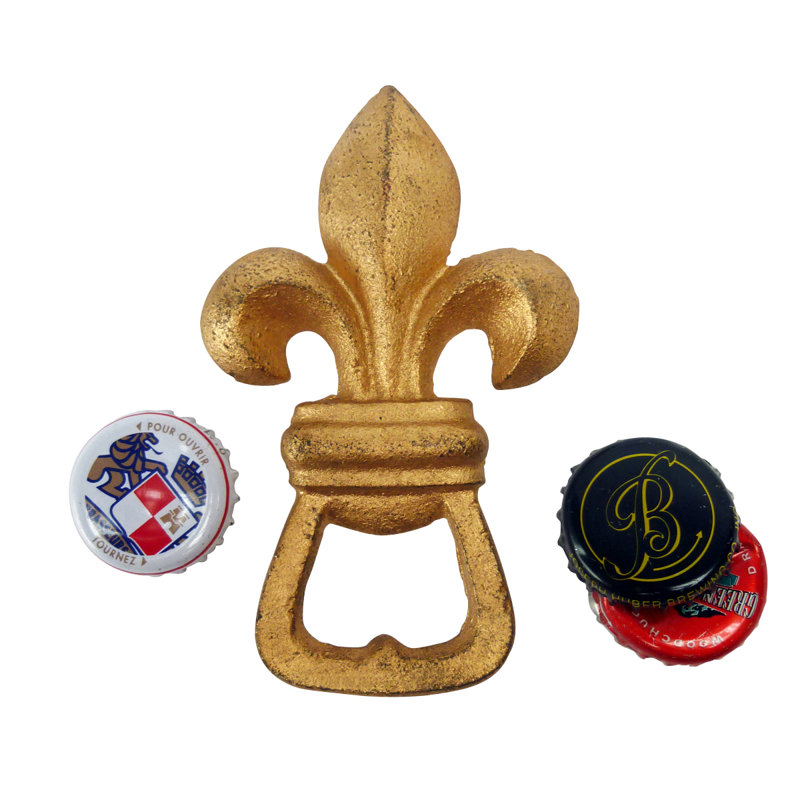 Fleur de Lis Bottle Opener