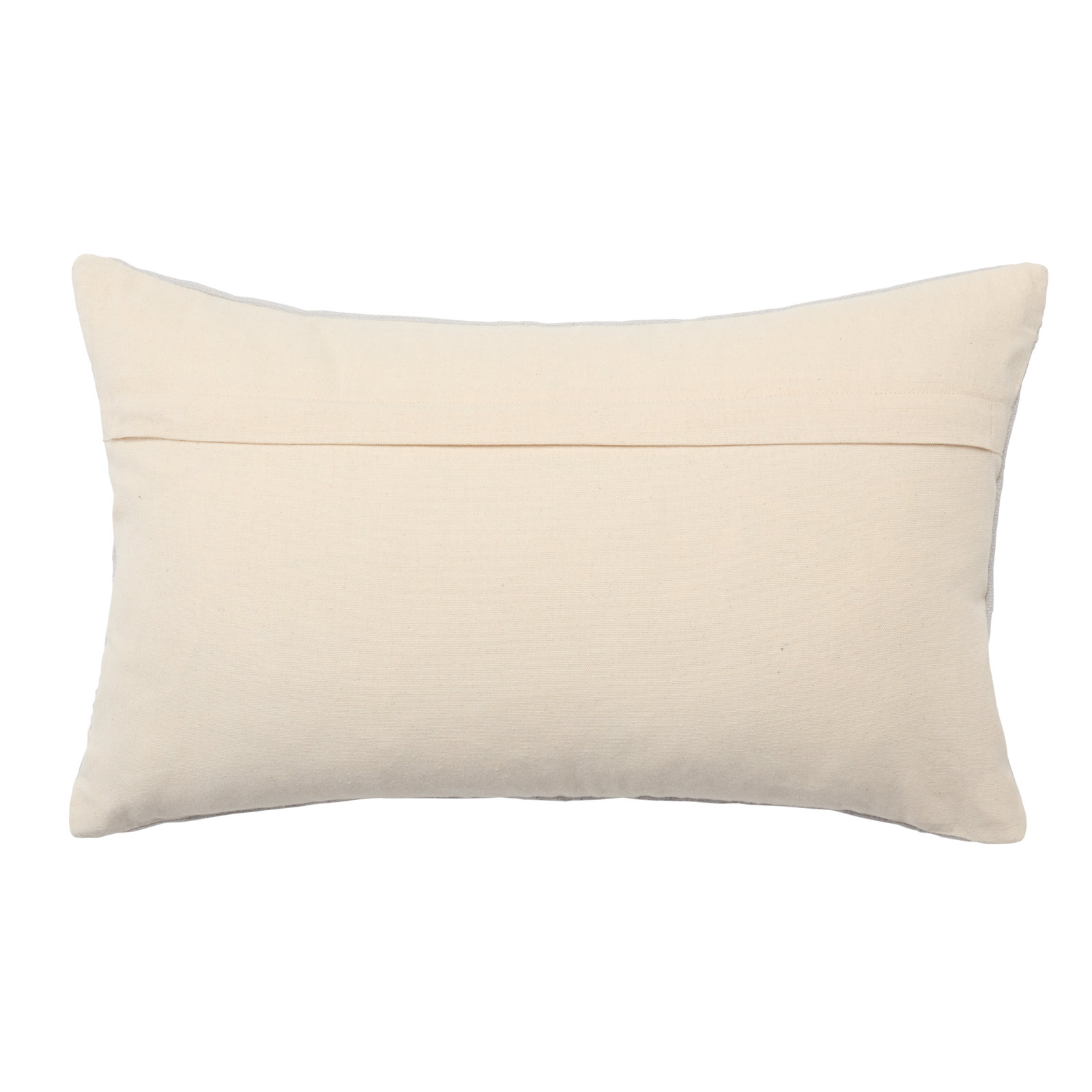 Bryson Embroidered Cotton Lumbar Throw Pillow, Down