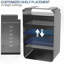Armoire de rangement noire Vivo
