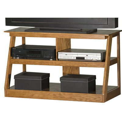 Meuble télé pour téléviseur de 48 po ou moins en bois massif Coen