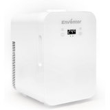 0.35 Cubic Feet Portable Countertop Mini Fridge With Cooling And Warming Modes Black