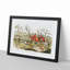Fox Hunting by Henry Alken - Picture Frame Painting Print on MDF-55577614-55577617