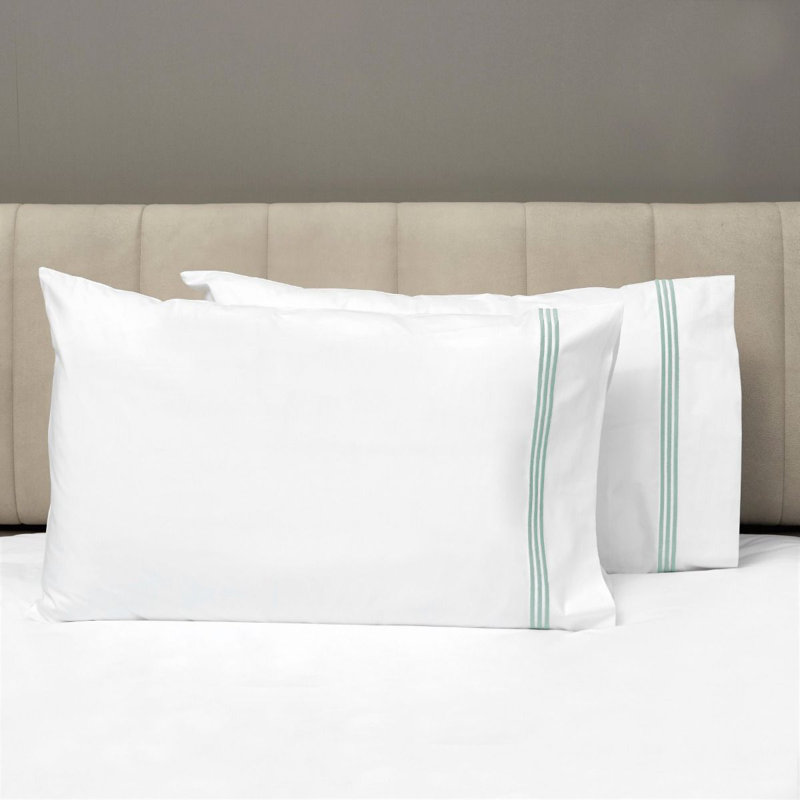 Platinum Pillow Case, Silver Sage, Standard