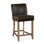 Avery Upholstered Stool with Solid Wood Frame